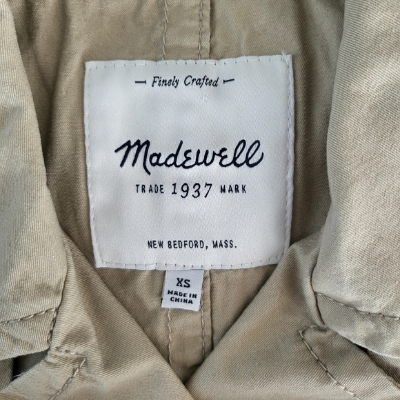 Madewell Abroad Trench Coat - Picture 7 of 8